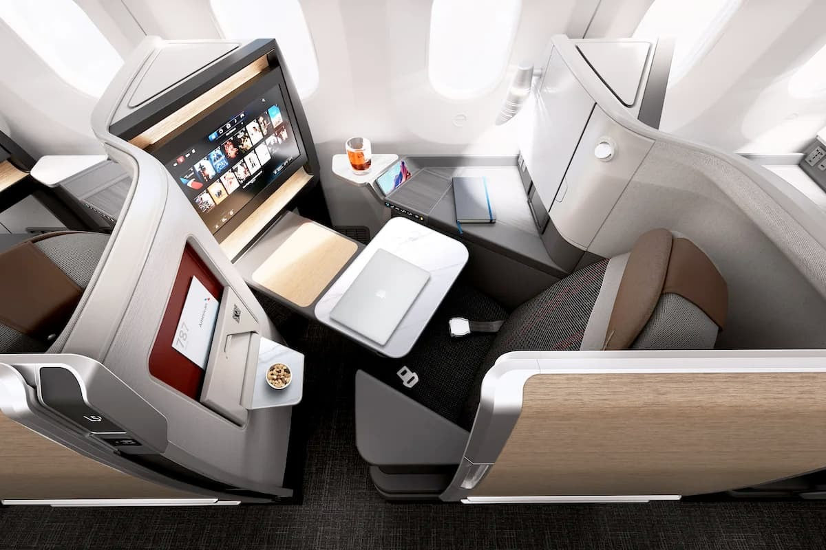 Solutions de billets de voyage—Classe Affaires